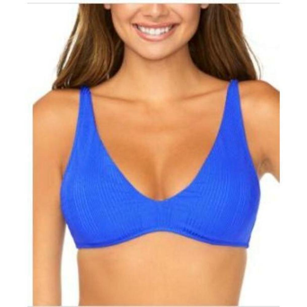 Raisins Juniors' Women's Pisces Blue Bikini Top L